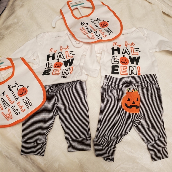 Carter's Other - Twin my first Halloween 3 month outfits carters